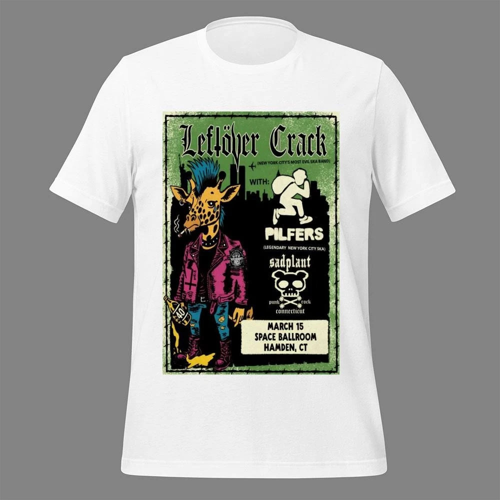 Leftover Crack March 15 2026 Hamden CT Poster Shirt