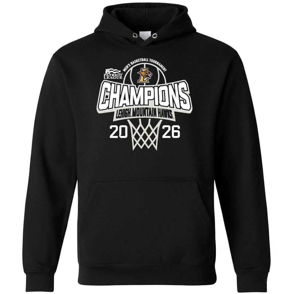 Lehigh Mountain Hawks Are Your 2025-26 Patriot League Mens Basketball Champions Shirt
