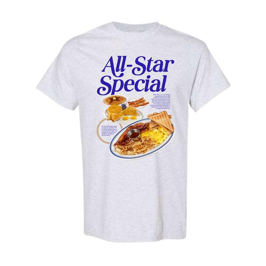 ll-Star Breakfast Unisex Tee Shirt Sweatshirts Hoodie - Full Size Full Color, Full Color, Full Size