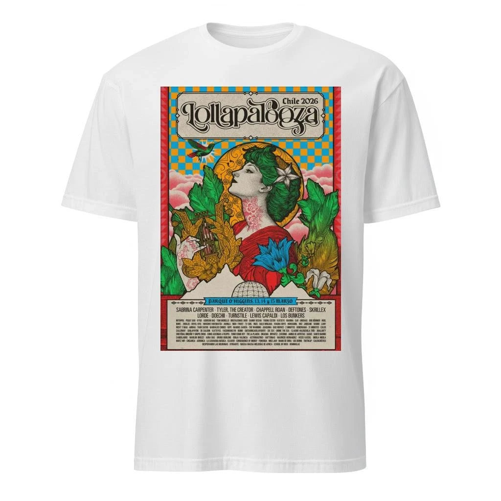 Lollapalooza Parque O Higgins March 13-15 2026 Chicago Poster Shirt
