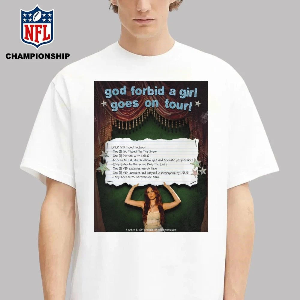 Lolo Fall Tour 2026 Poster Shirt