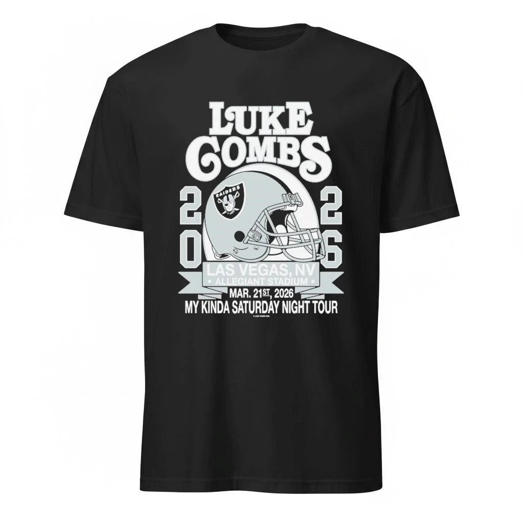 Luke Combs 2026 Las vegas Nv Allegiant Stadium Mar 21 2026 Kinda Saturday Night Tour Shirt