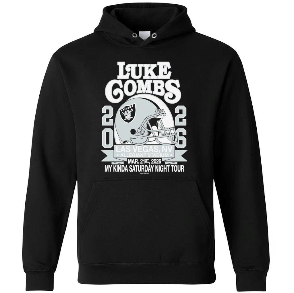 Luke Combs 2026 Las vegas Nv Allegiant Stadium Mar 21 2026 Kinda Saturday Night Tour Shirt