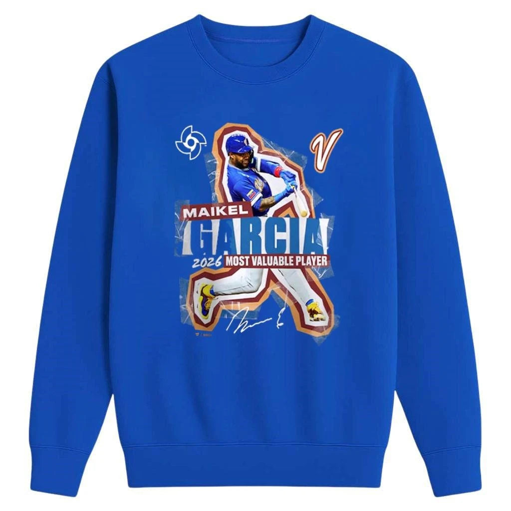 Maikel Garcia Venezuela Baseball 2026 World Baseball Classic MVP Shirt