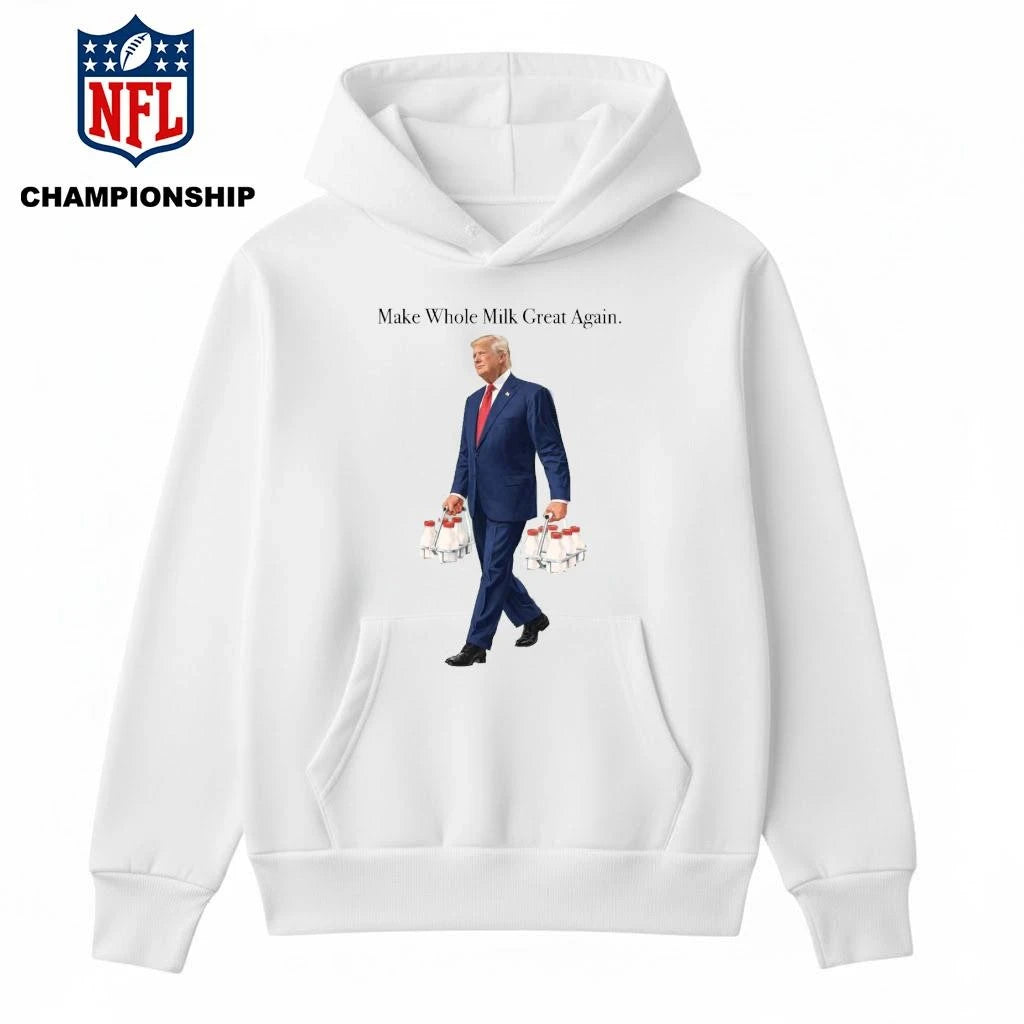Make Whole Milk Great Again Donald Trump Shirt