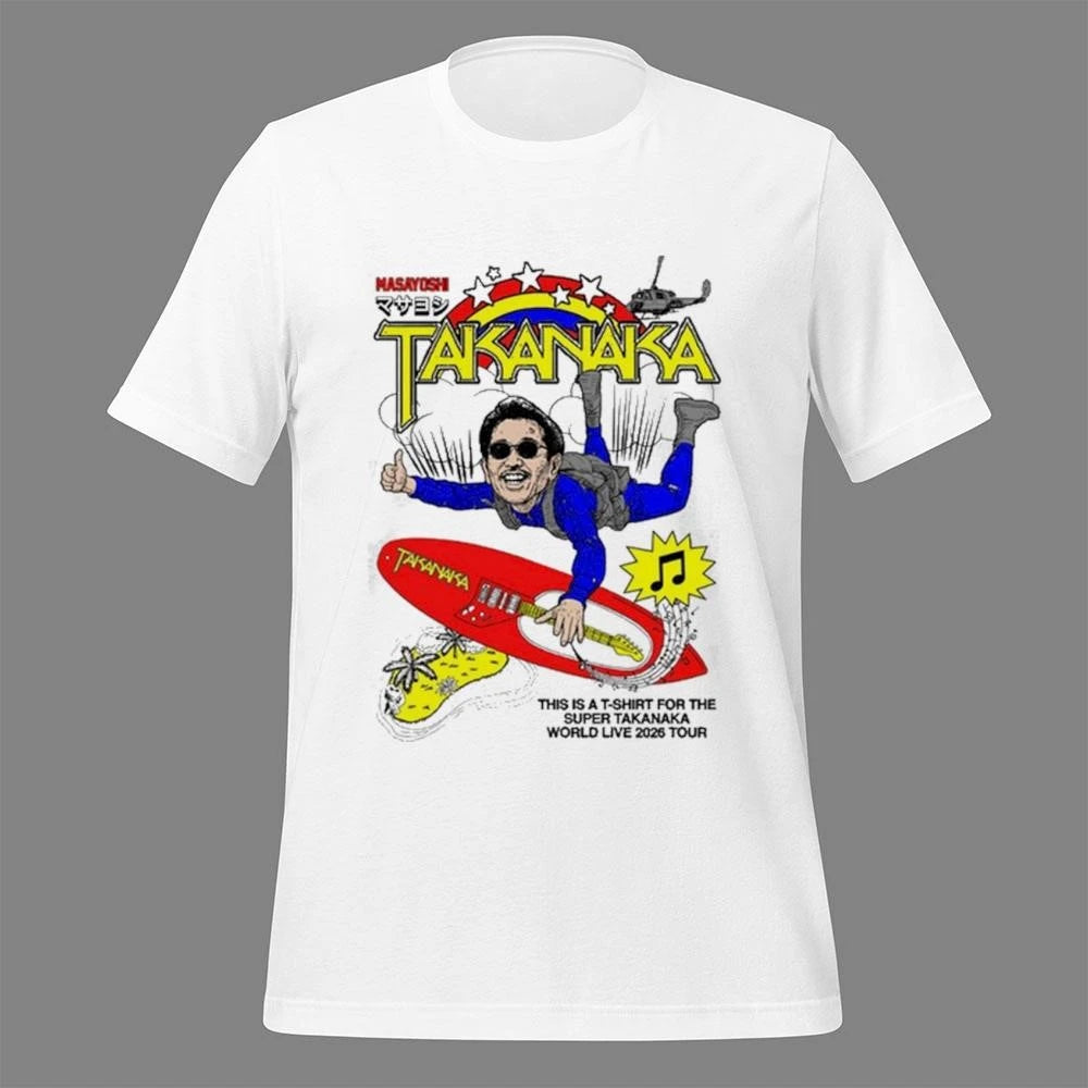 Masayoshi Takanaka Super Takanaka World Live 2026 Shirt