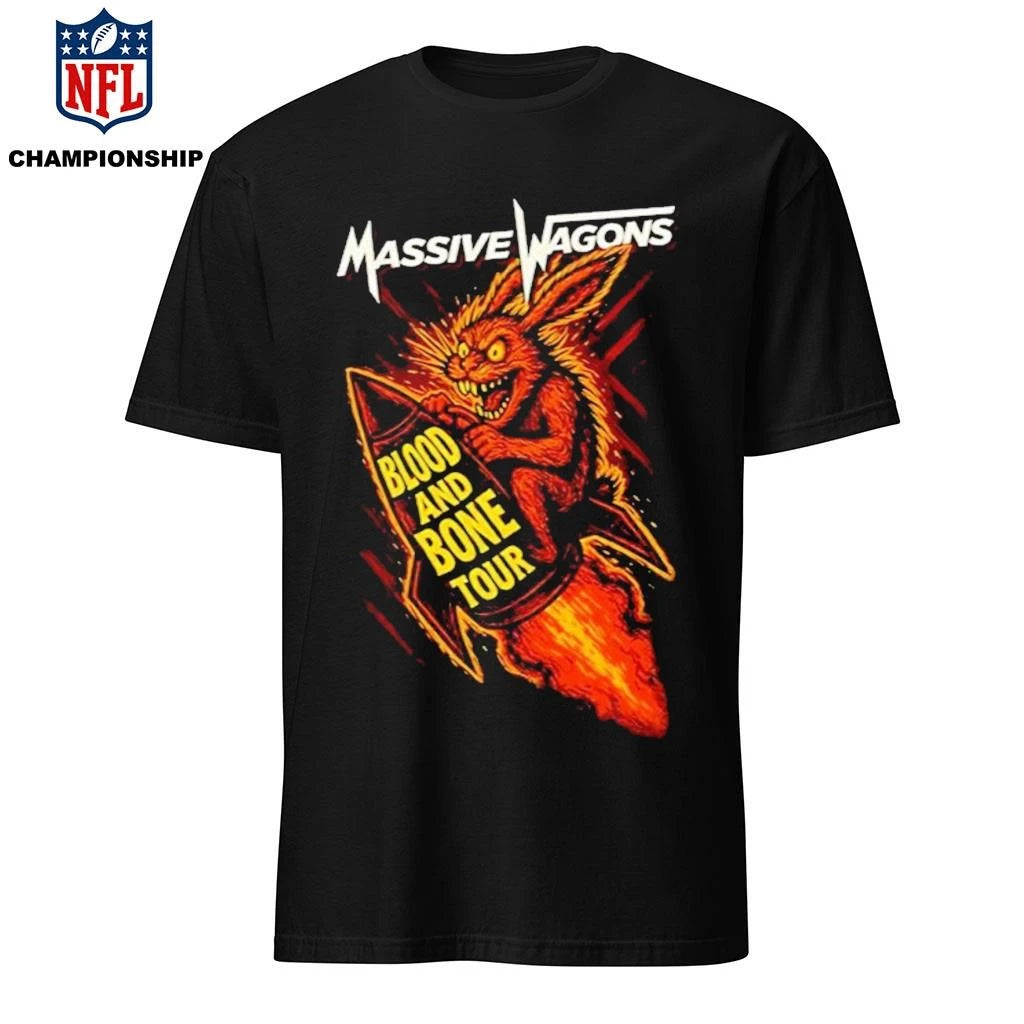 Massive Wagons Blood &amp; Bone European Tour Shirt