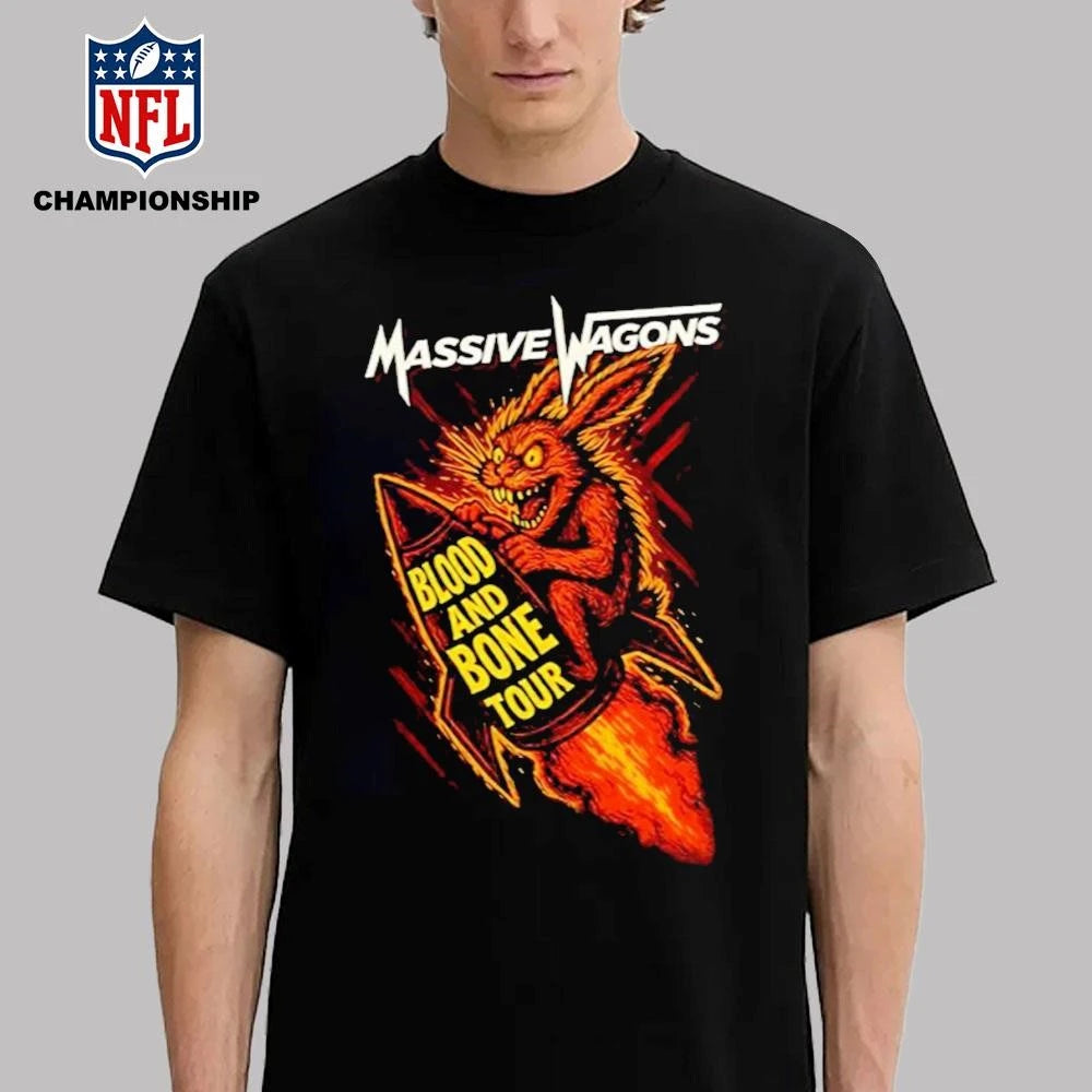 Massive Wagons Blood &amp; Bone European Tour Shirt