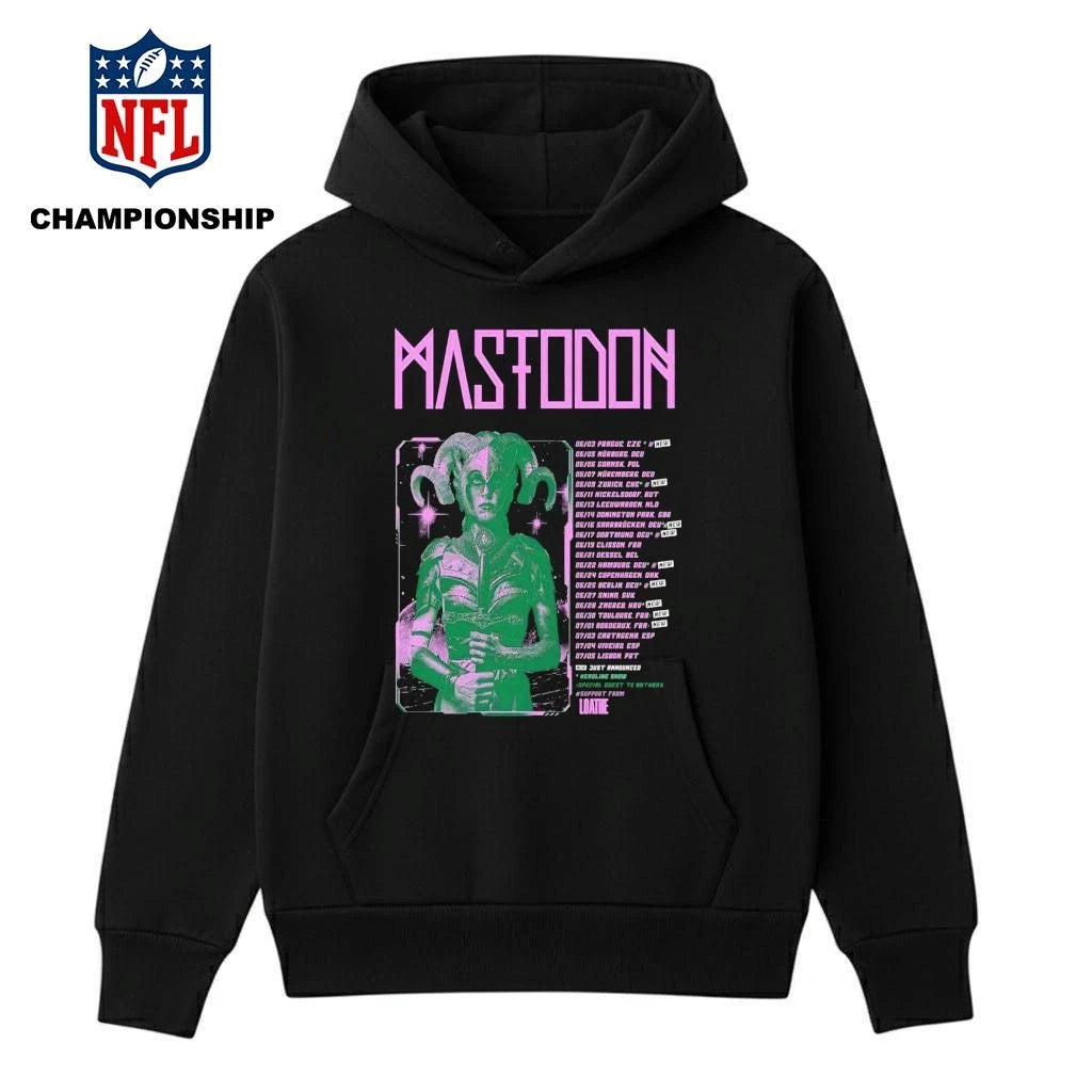 Mastodon Europe 2026 Tour Poster Shirt