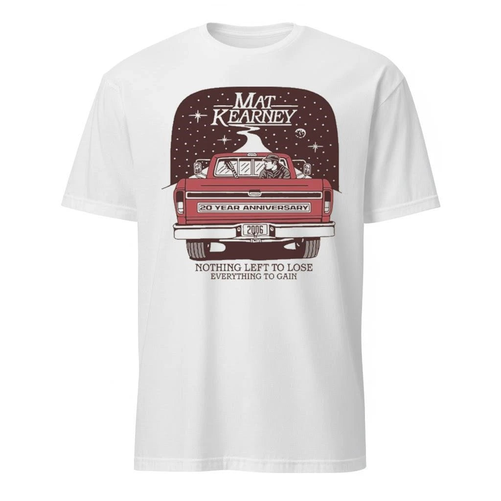Mat Kearney Nothing Left To Lose Everything To Gain 2026 Tour North America Schedule Dates Shirt