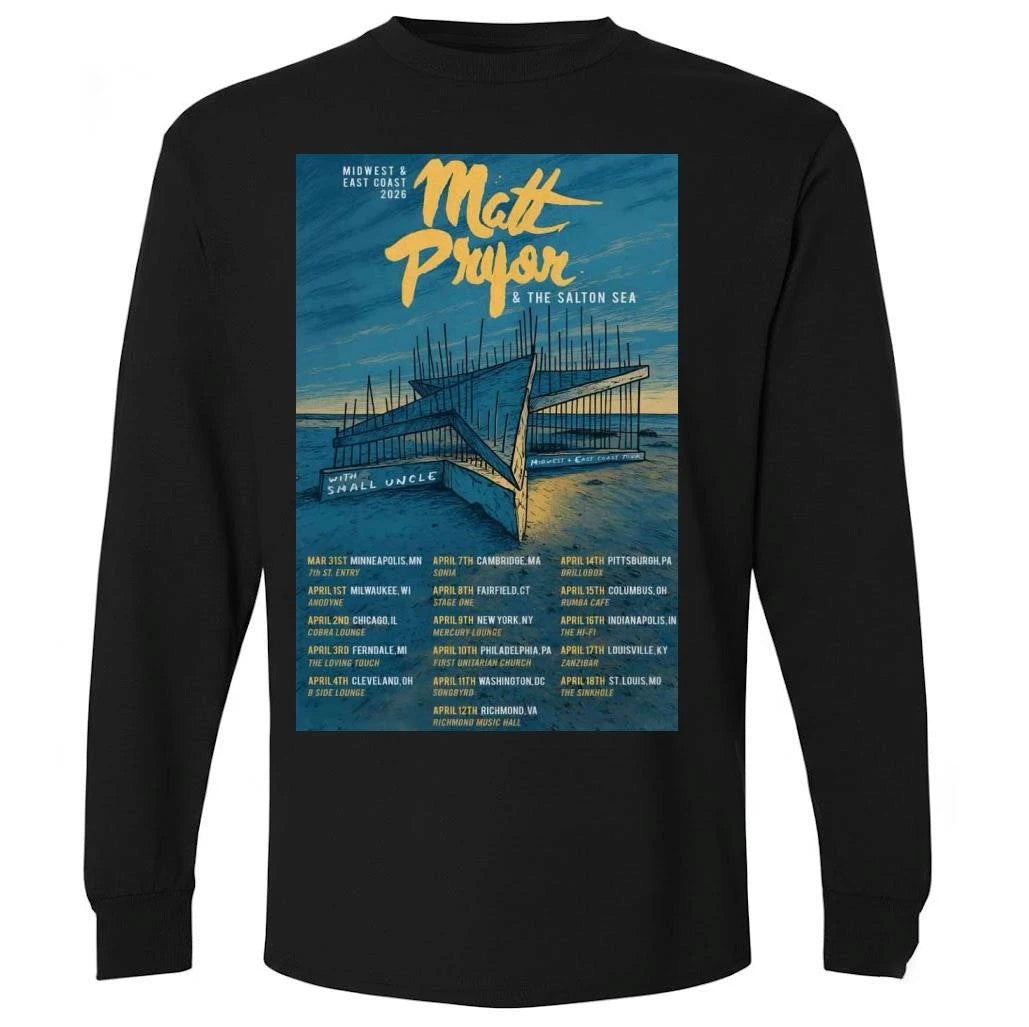 Matt Pryor Midwest And East Coast 2026 Tour Poster Shirt