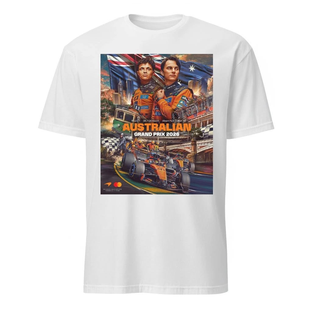 McLaren Formula 1 Team Australian Grand Prix 2026 At Albert Park Grand Prix Circuit On March 6 8 2026 Shirt