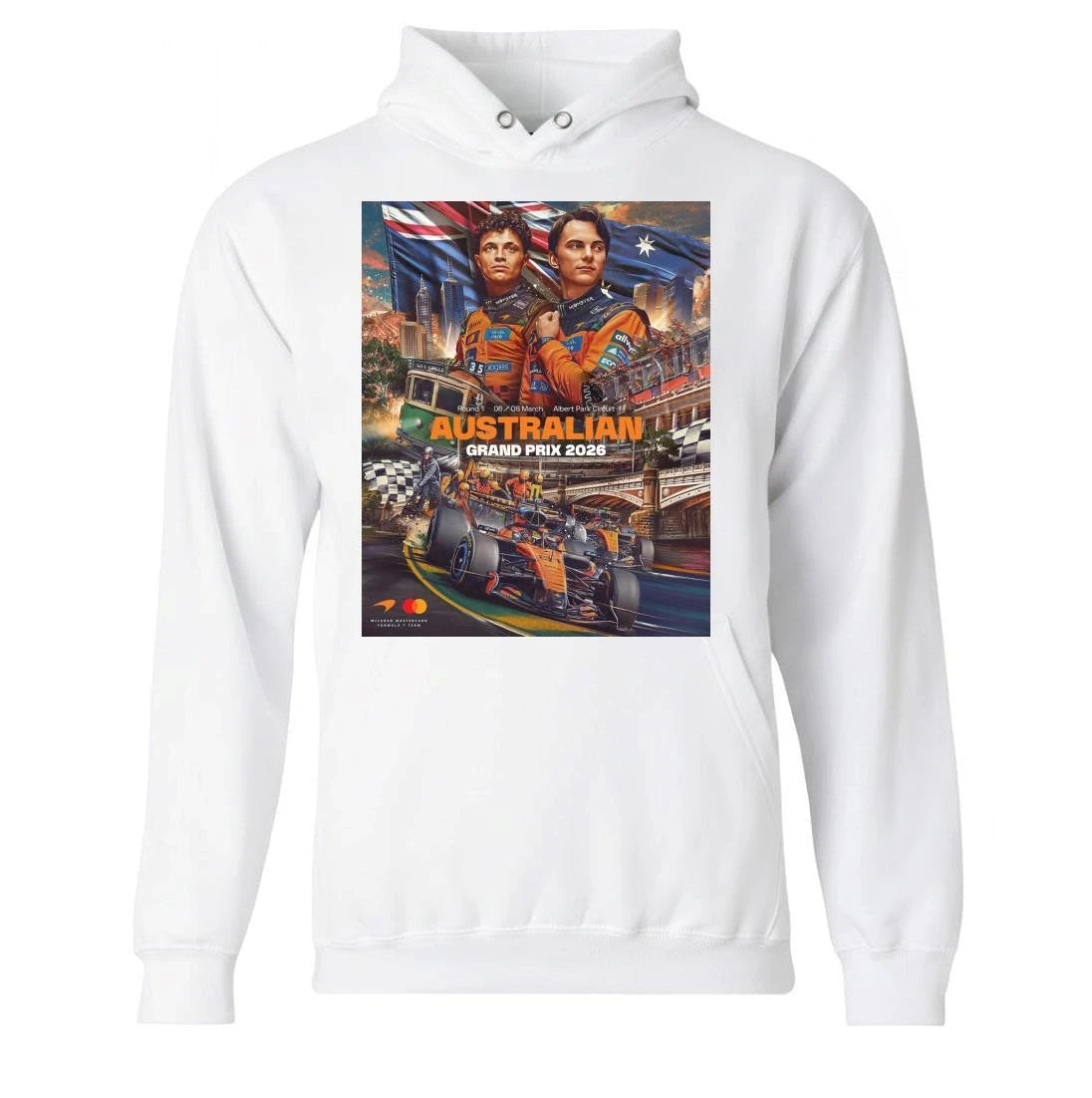 McLaren Formula 1 Team Australian Grand Prix 2026 At Albert Park Grand Prix Circuit On March 6 8 2026 Shirt