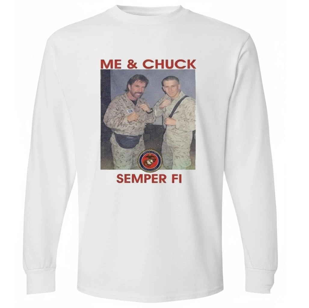 Me And Chuck Semper Fi Shirt
