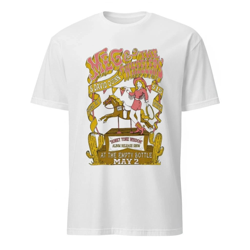 Meg And The Wheelers In Chicago IL On May 2 2026 Poster Shirt