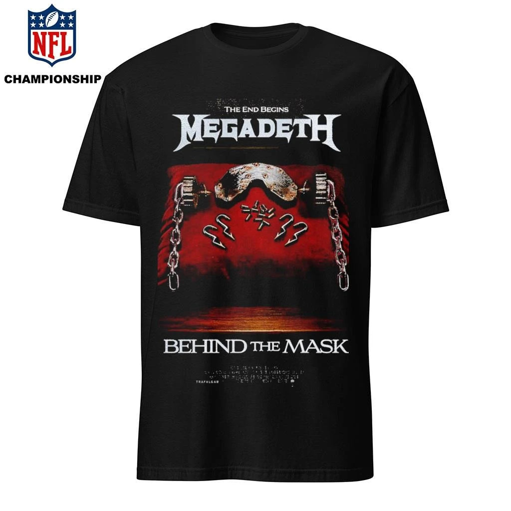 Megadeth Behind The Mask Tour Poster Shirt