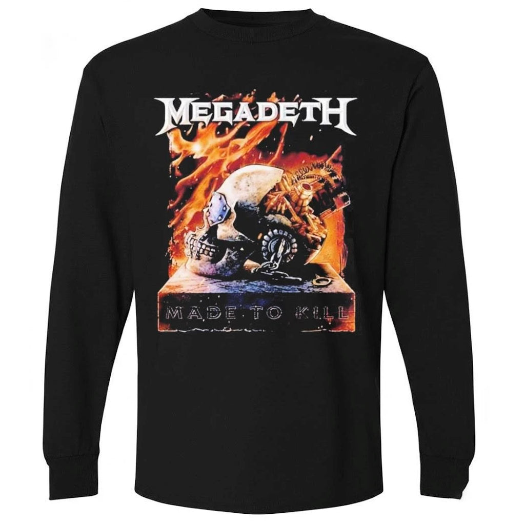 Megadeth Canada 2026 Tour Merch Made To Kill Shirt