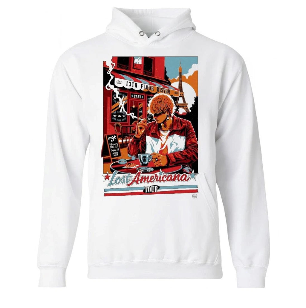 MGK Paris Feb 27 2026 Lost Americana Tour Poster Shirt