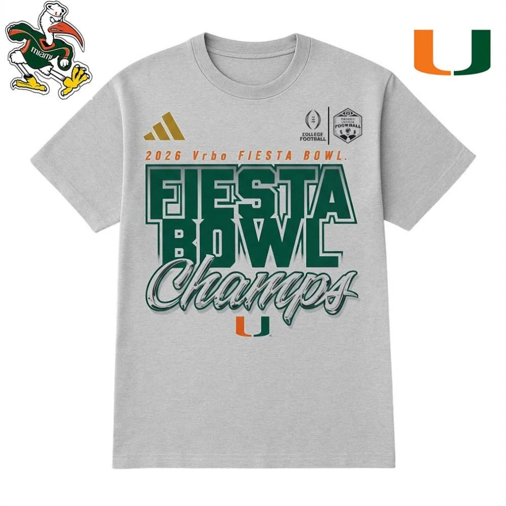 Miami Football 2026 Fiesta Bowl Champions Shirt