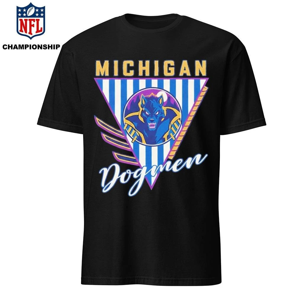 Michigan Dogmen Bimm Ridder Navy Retro Shirt