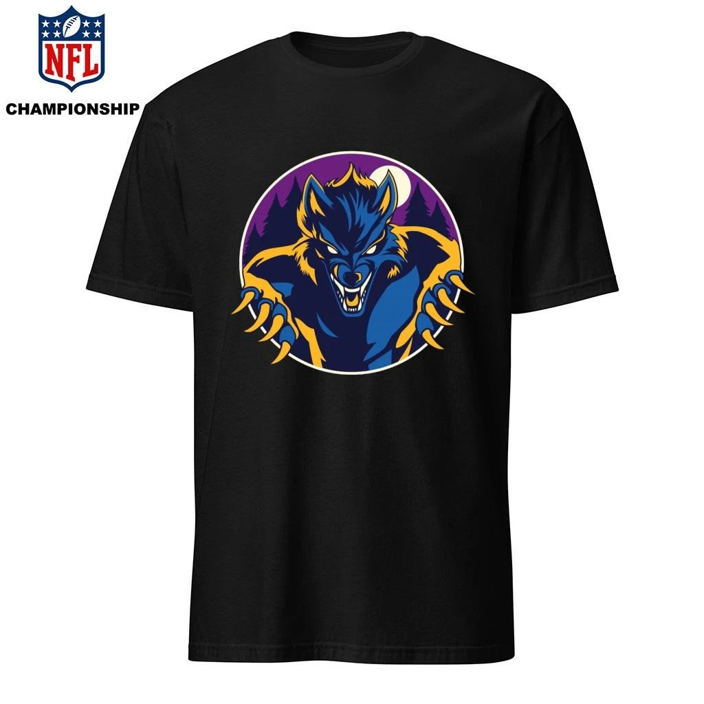 Michigan Dogmen Bimm Ridder Purple Wolf  Shirt