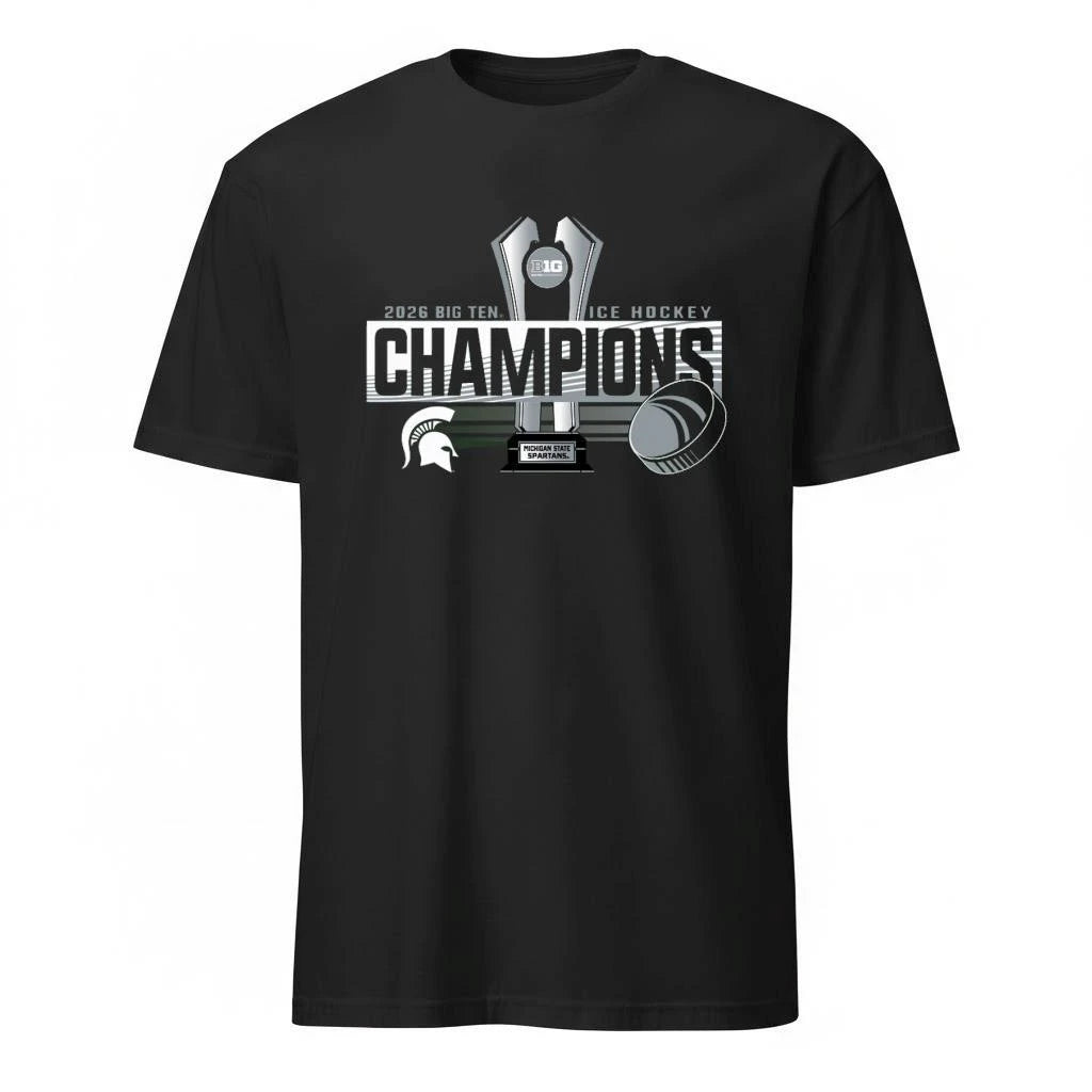Michigan State Spartans 2026 Big ten Ice Hockey Champions Shirt