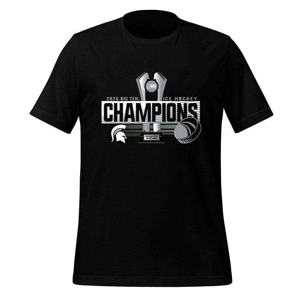 Michigan State Spartans 2026 Big Ten Ice Hockey Regular Season Champions Shirt