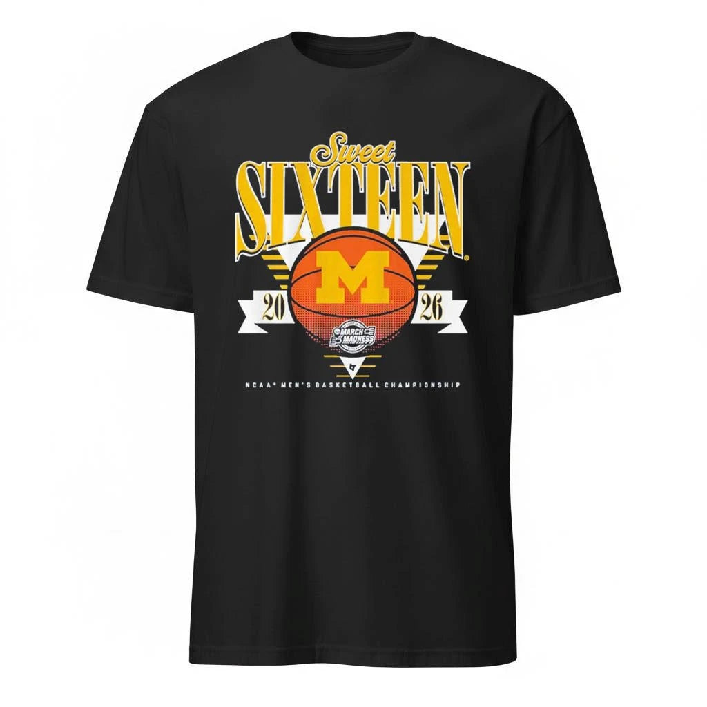 Michigan Wolverines MBB 2026 Sweet Sixteen Shirt
