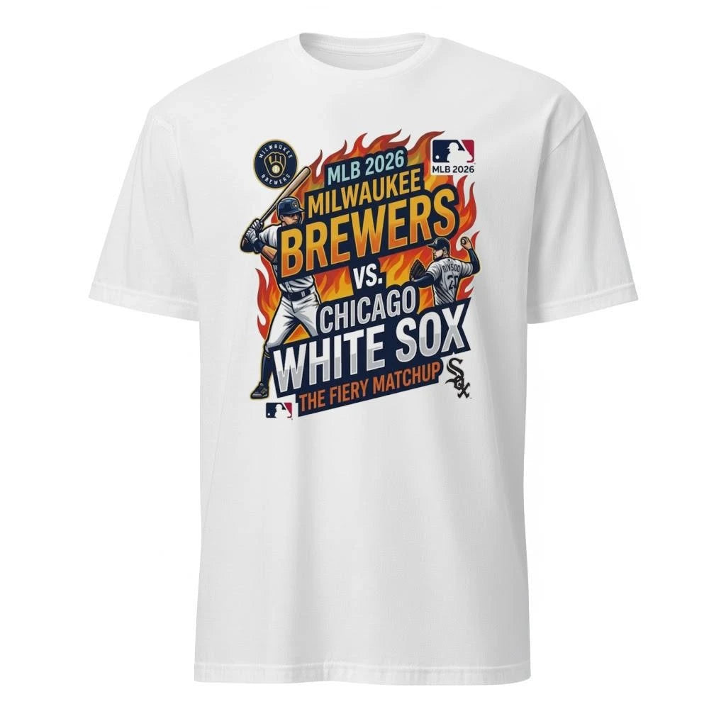 Milwaukee Brewers vs. Chicago White Sox MLB Schedule 2026 Shirt