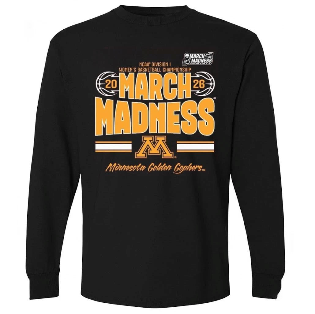Minnesota Golden Gophers 84 Unisex 2026 NCAA Women’s Basketball Tournament March Madness Shirt