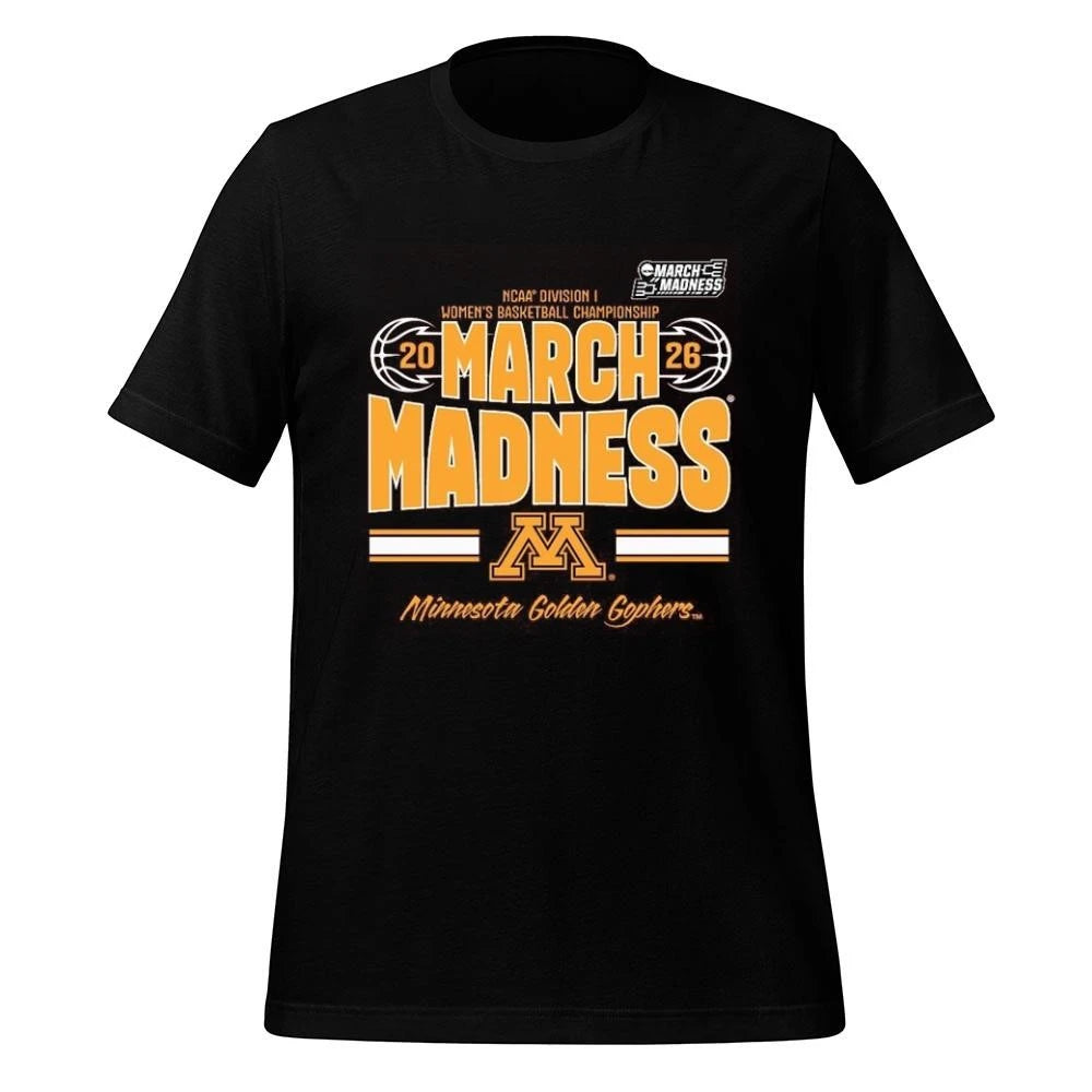 Minnesota Golden Gophers 84 Unisex 2026 NCAA Women’s Basketball Tournament March Madness Shirt