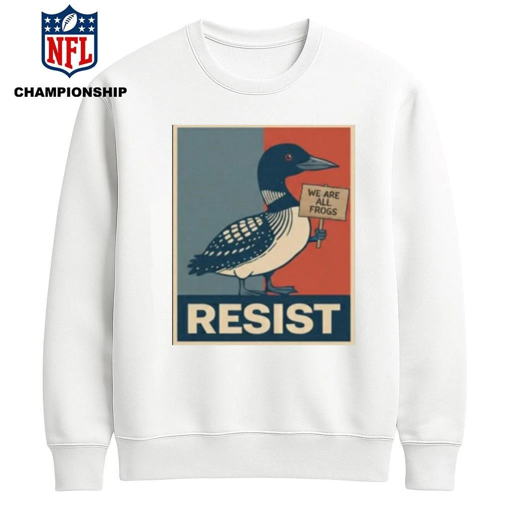 Minnesota Loon Resist Poster Shirt