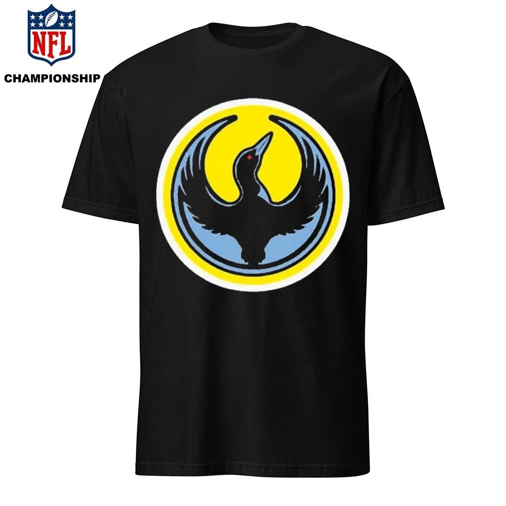 Minnesota Rebel Alliance Loon Yellow Circle Emblem Shirt