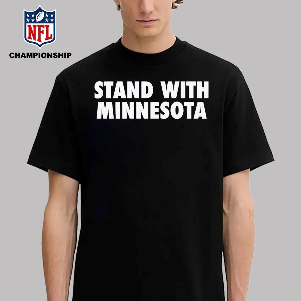 Minnesota Timberwolves Anthony Edwards Stand With Minnesota Shirt