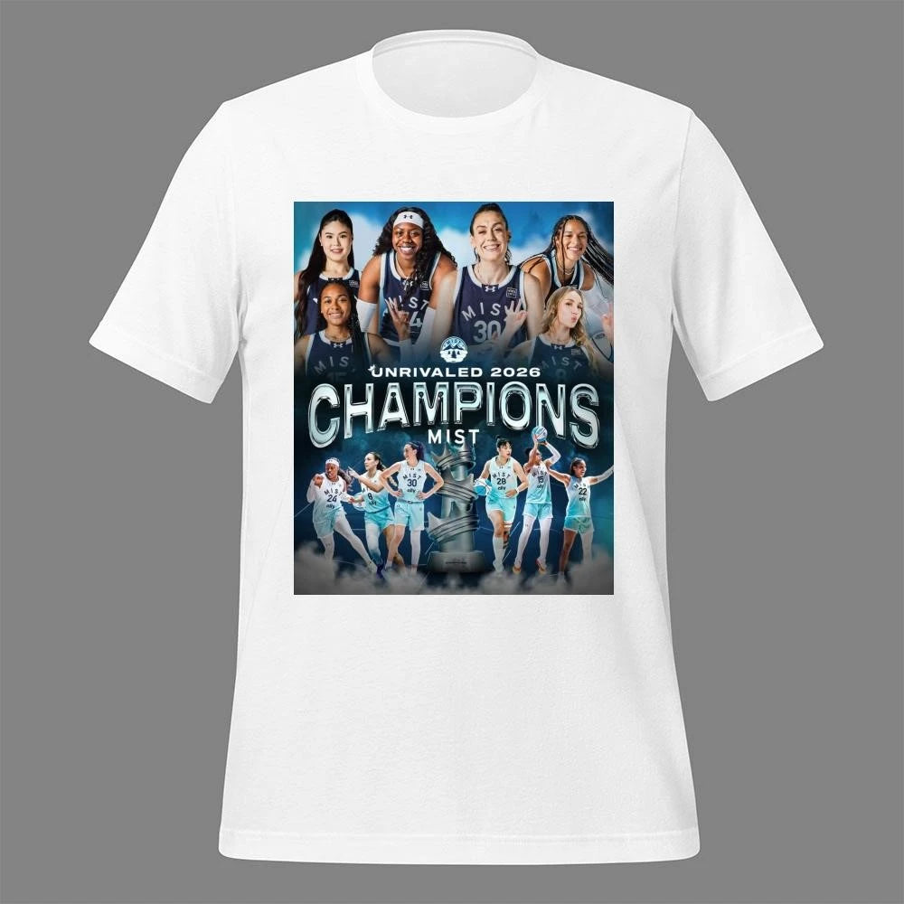 MIST BC Women’s Basketball 2026 Unrivaled Champions Shirt