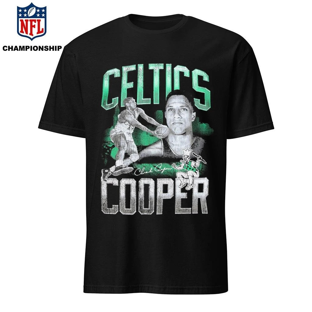 Mitchell And Ness Chuck Cooper Boston Celtics 75th Anniversary NBA Pioneers Shirt
