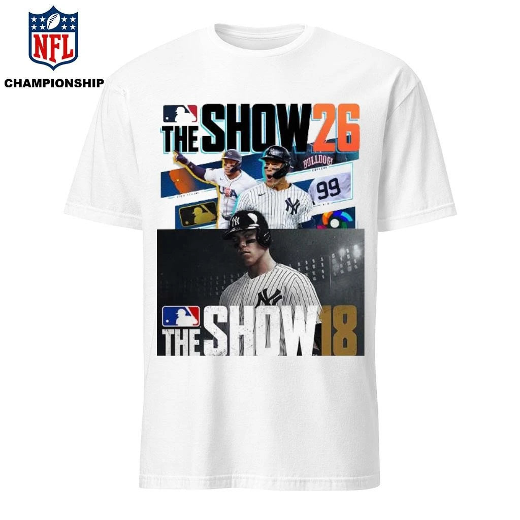 MLB The Show 26 Aaron Judge New York Yankees Cover Athlete Baseball Game Artwork Shirt