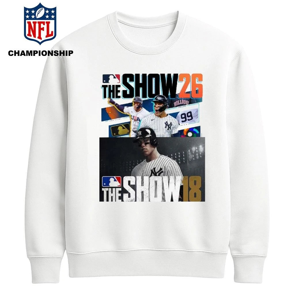 MLB The Show 26 Aaron Judge New York Yankees Cover Athlete Baseball Game Artwork Shirt