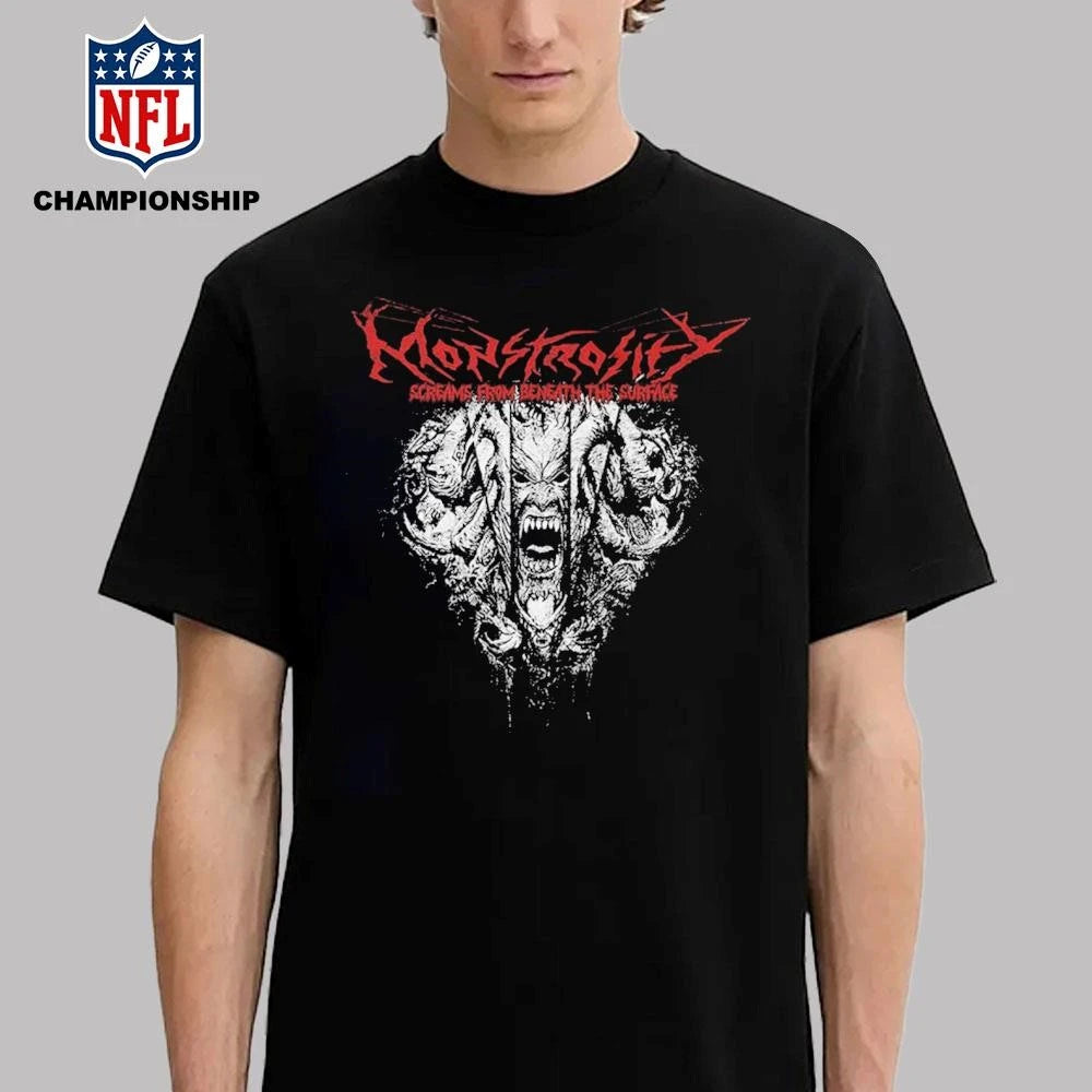 Monstrosity Screams From Beneath The Surface Shirt