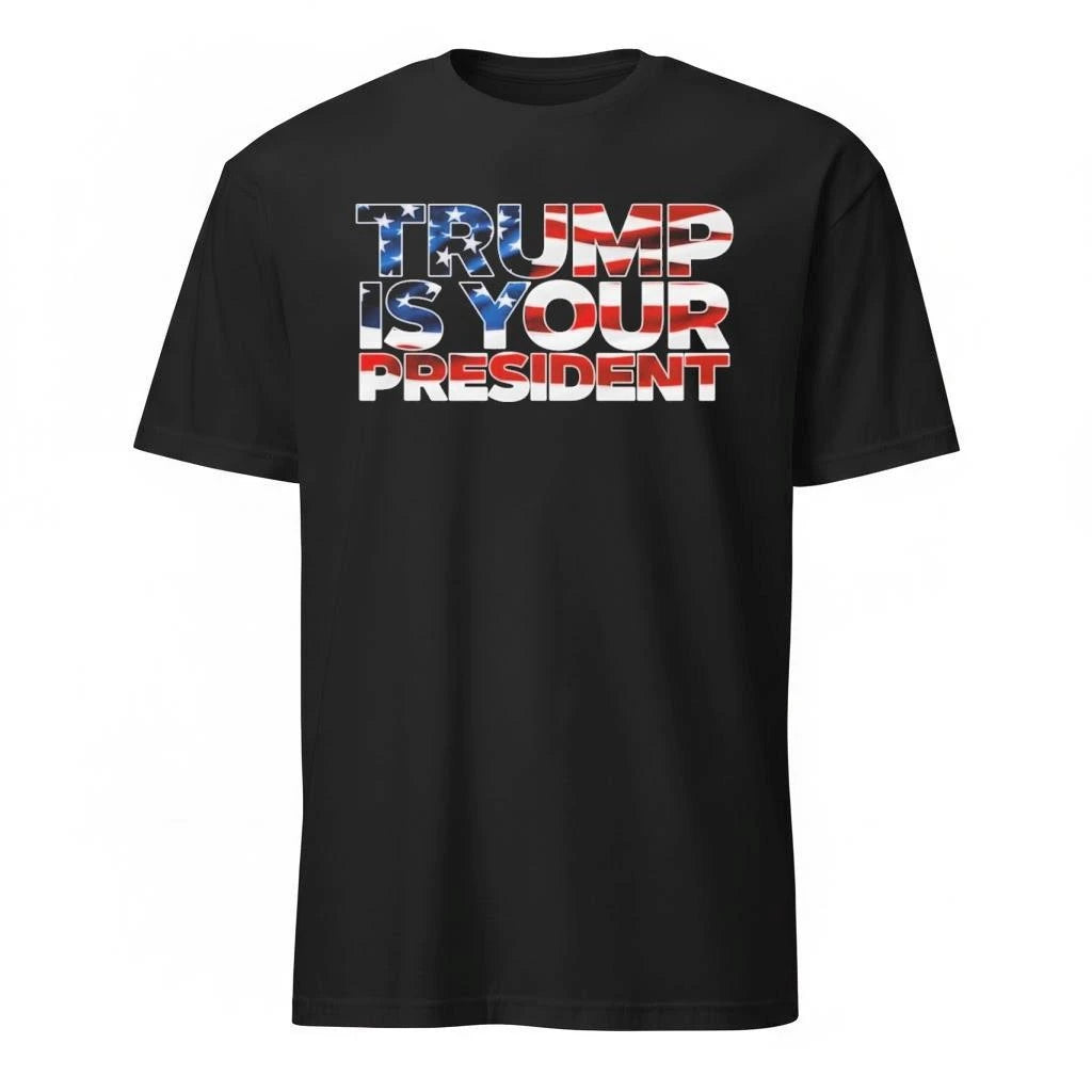Mr. Will Johnson Wearing Trump Is Your President Shirt