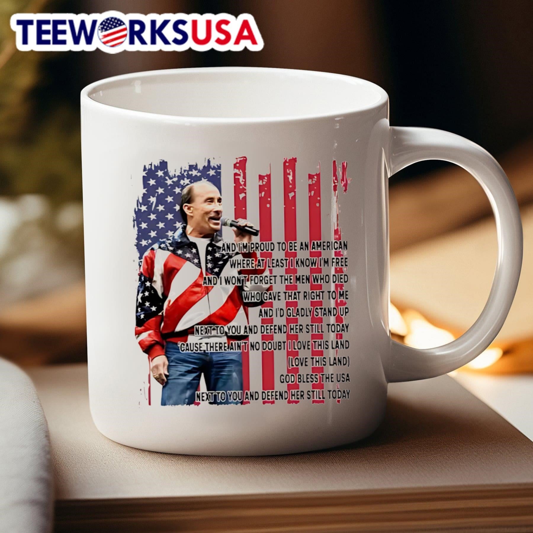And I’M Proud To Be An American Where At Least I Know I’M Free Shirt