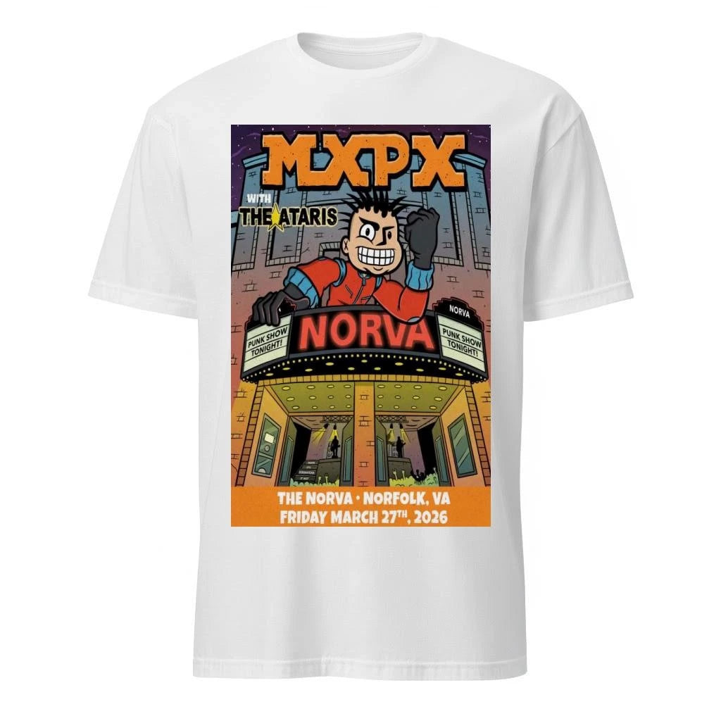 MXPX March 27 2026 Norfolk, VA Poste shirt