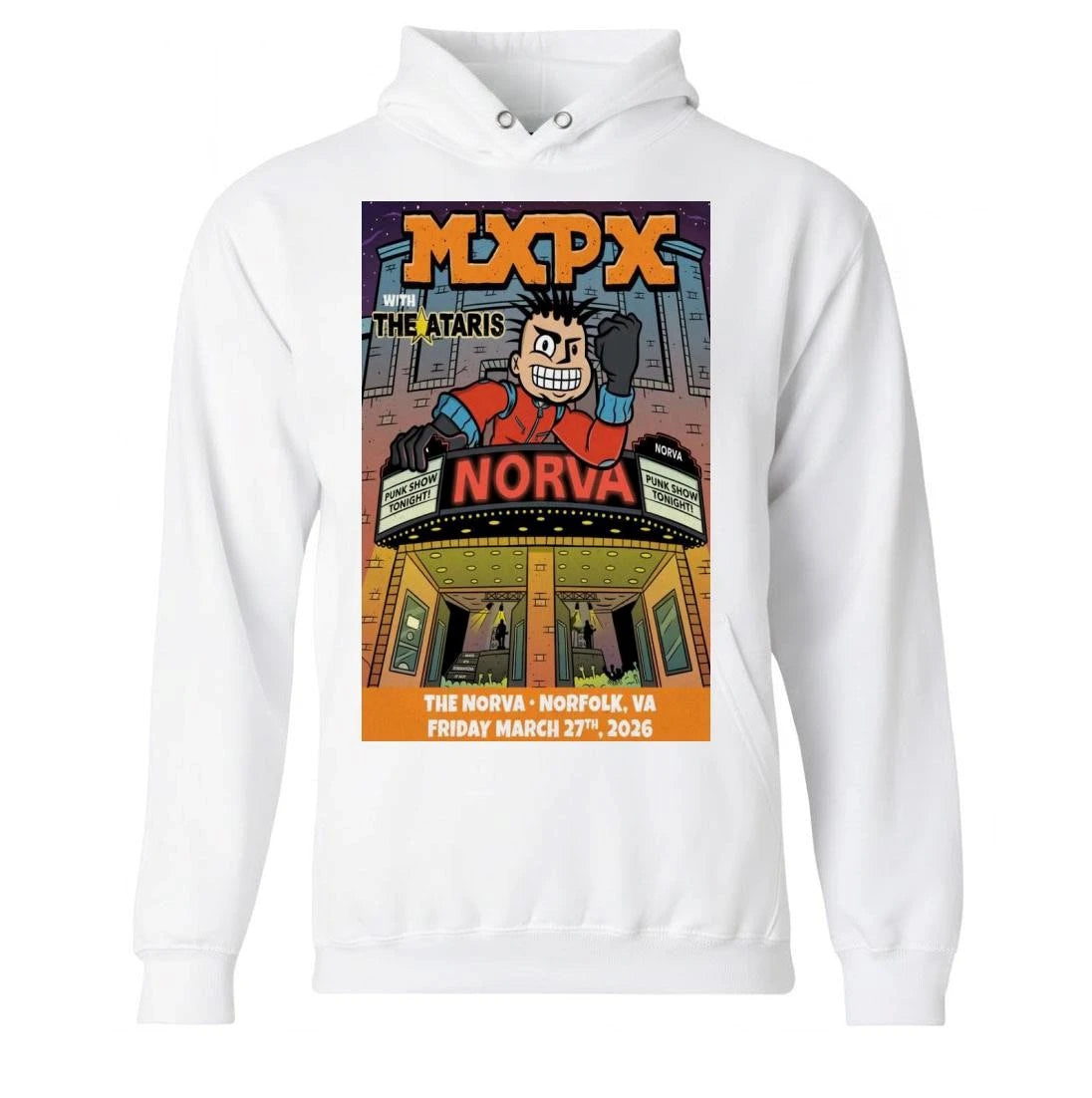 MXPX March 27 2026 Norfolk, VA Poste shirt