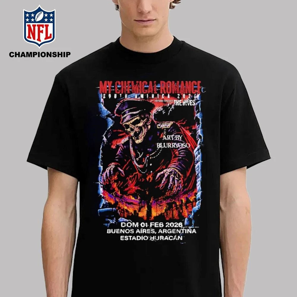 My Chemical Romance South America 2026 Shirt