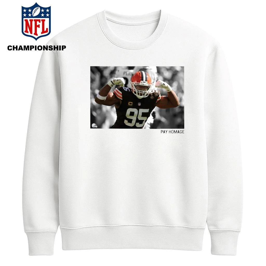 Myles Garrett Cleveland Browns Player Graphic Shirt