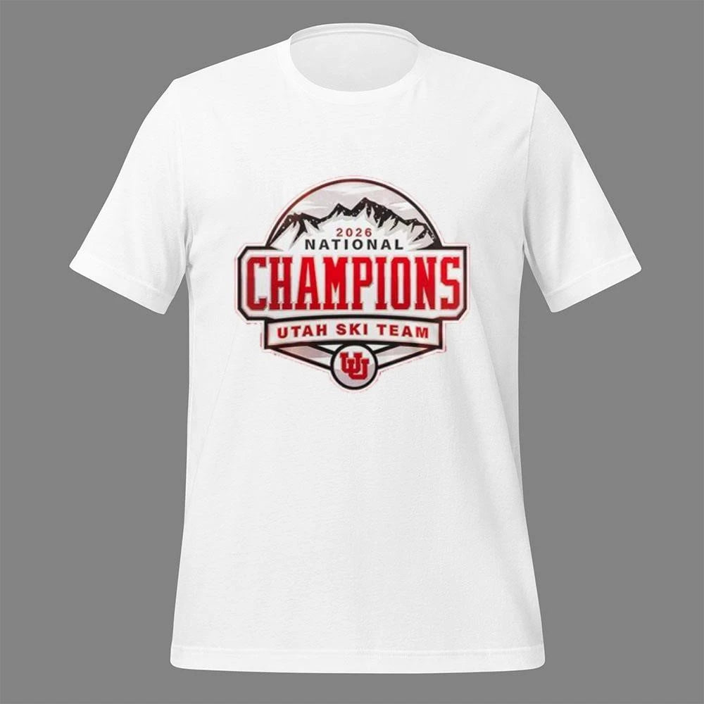 National Champions Utah Ski Team 2026 Shirt