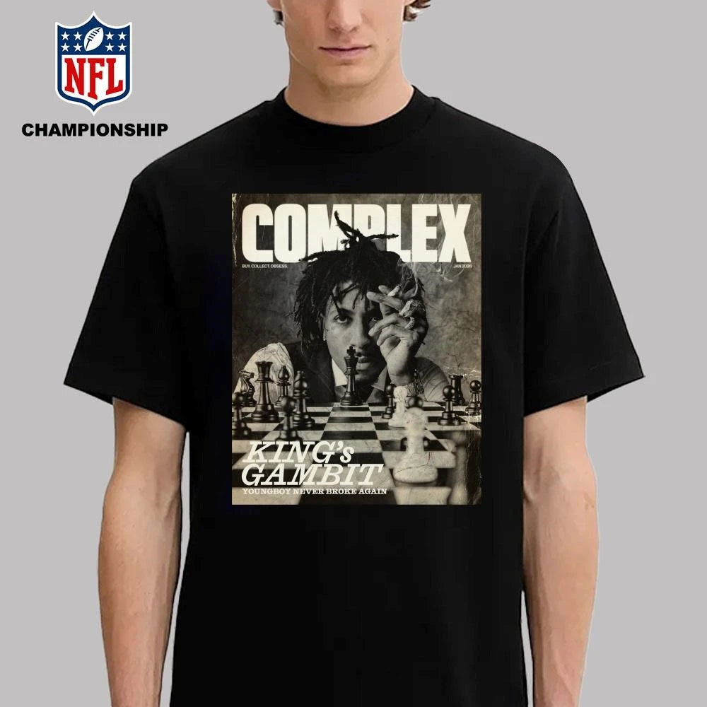 NBA Youngboy On The Cover Of Complex Magazine King’s Gambit January 2026 Issue Shirt
