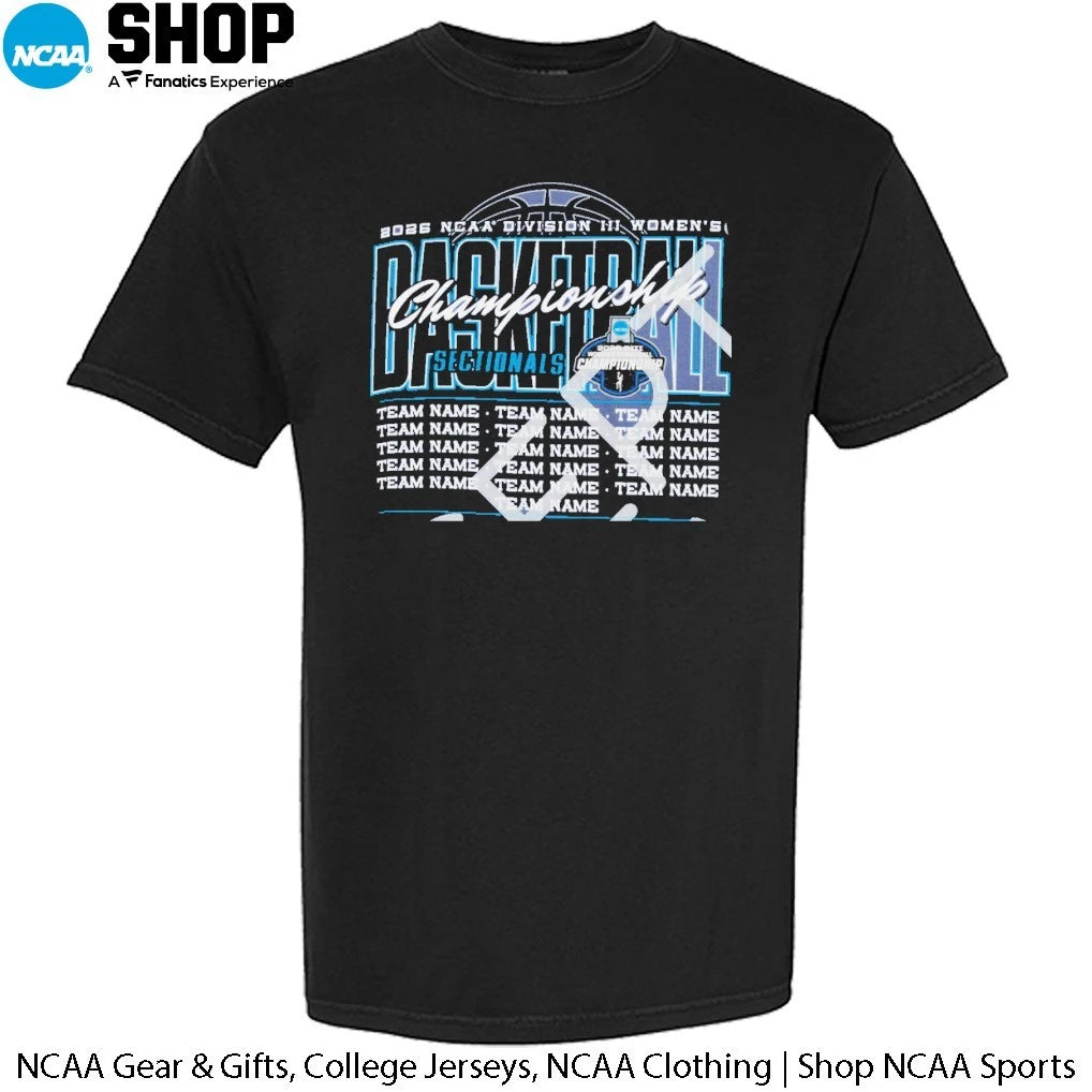 NCAA Division III Women’s Basketball Champions Sectionals 2026 T-Shirt