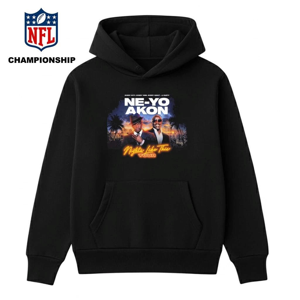 Ne-Yo And Akon Nights Like This Tour 2026 Schedule Tour Dates Shirt