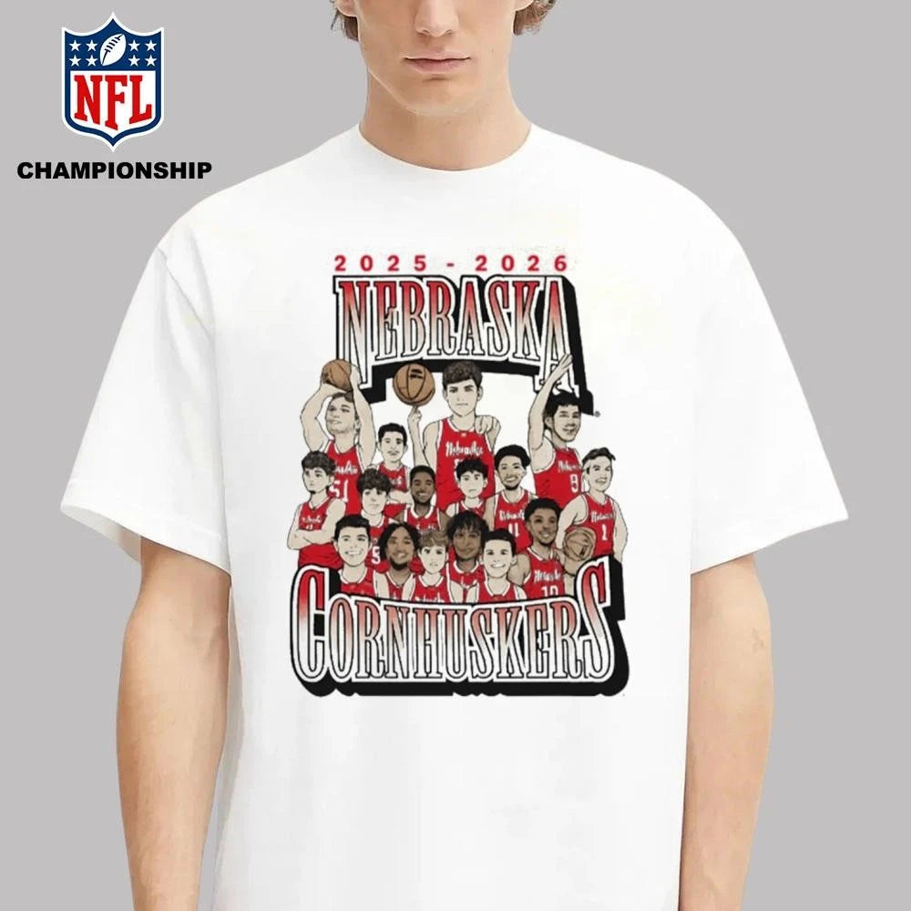 Nebraska Cornhuskers 2025-2026 Shirt